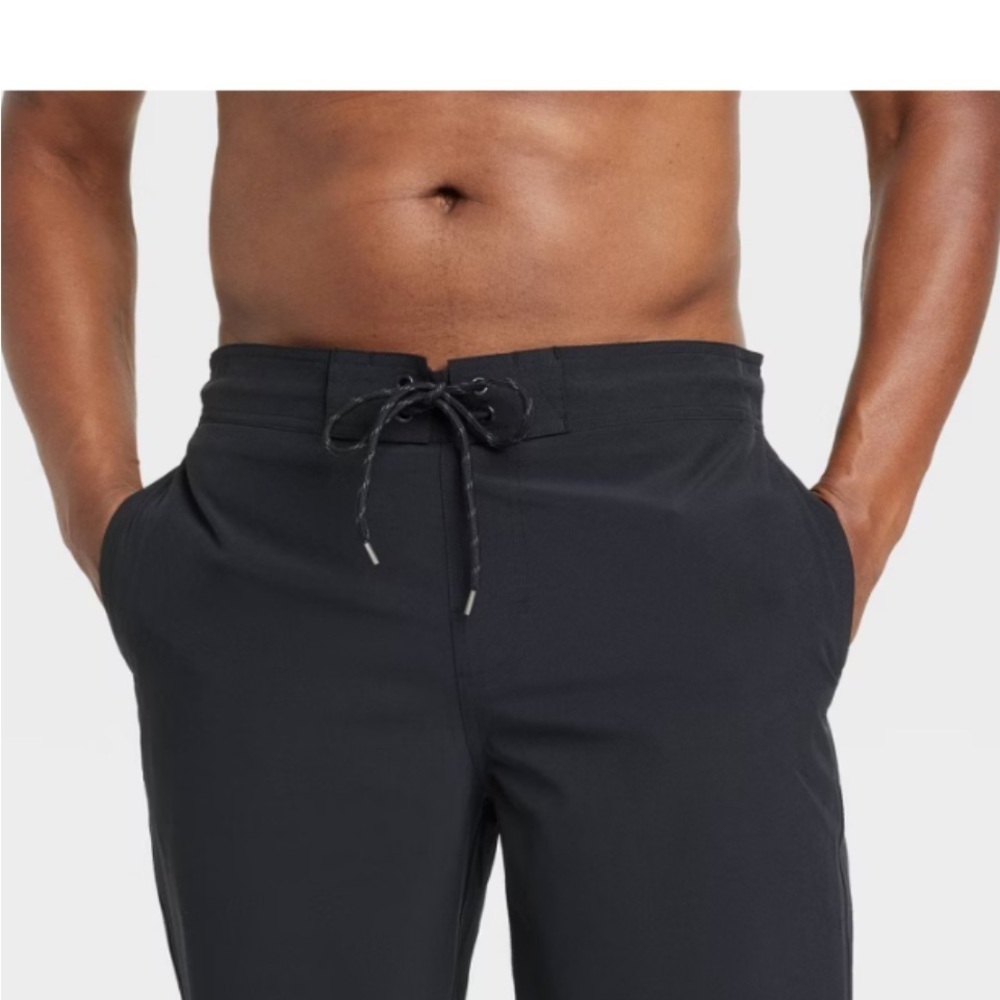 Men's Black Swim Shorts